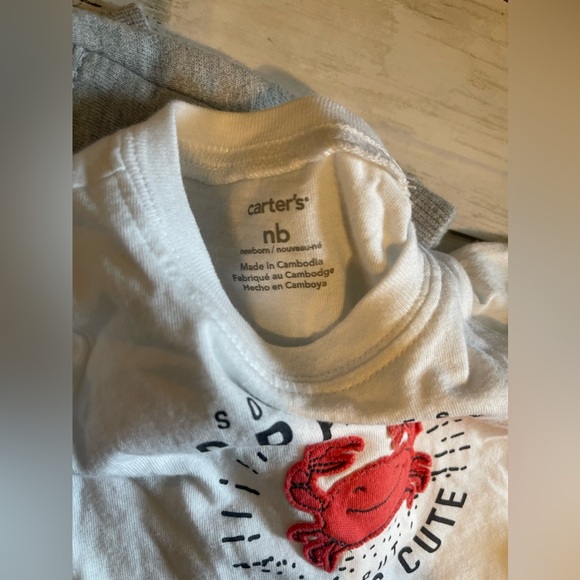 Baby Boy 2 Piece Set - Carters (Size NB) - Picture 3 of 6